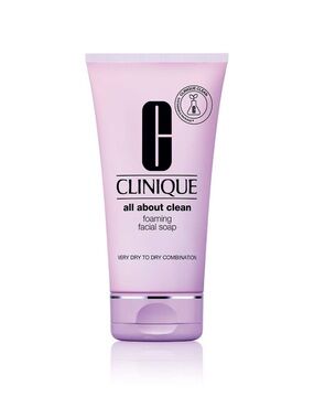 Clinique Pink All About Clean Foaming Facial Soap